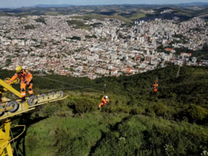 Teleférico de Poços de Caldas fecha até maio para troca de cabos