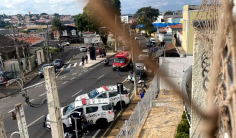 Tentativa de roubo a bar termina com pessoa baleada em Campinas