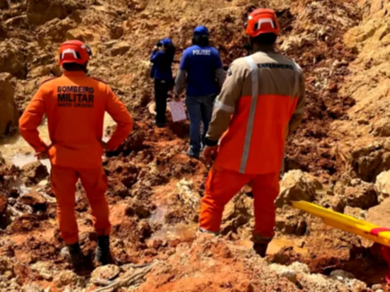 Trabalhador morre soterrado em garimpo em Peixoto de Azevedo, MT