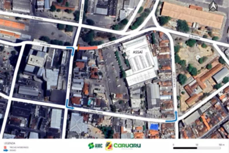 Trecho da Rua Cleto Campelo em Caruaru será interditado para obra da Compesa