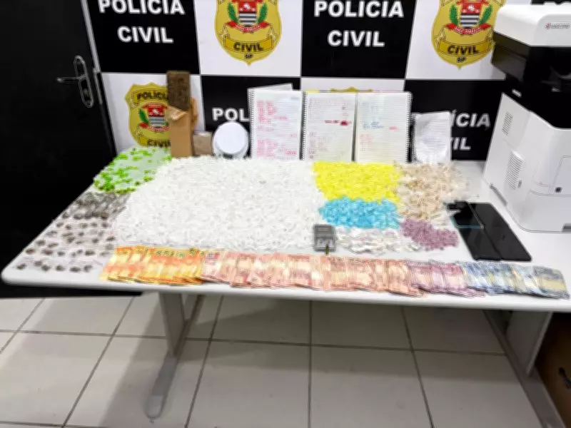 Três homens presos por tráfico de drogas em São Vicente, litoral de SP
