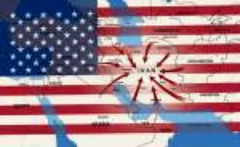 Trump renova ameaças ao Irã com imagem de setas e mapa militar