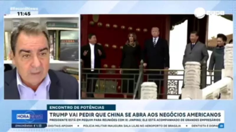 Trump vai pedir que China se abra aos negócios americanos