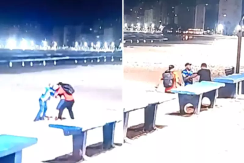Turista de MG troca socos com assaltantes em tentativa de assalto em Guarujá