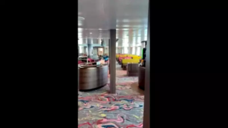 Turista mostra interior de navio com hantavírus e destaca limpeza