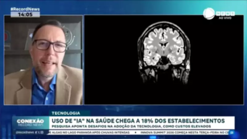 Uso de IA na saúde atinge 18% dos estabelecimentos no Brasil