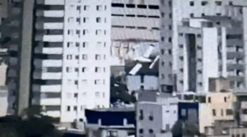 Vídeo mostra trajeto do avião que caiu em prédio após decolar em BH