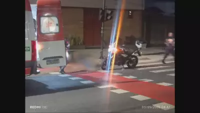Acidente de moto em BH: dois mortos após colisão contra poste
