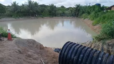 Adolescente de 14 anos morre afogado em lagoa em obra em Parnamirim