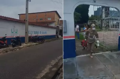Adolescente ferido por facão dentro de escola em Vigia, Pará