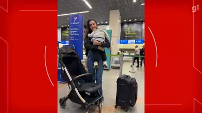 Advogada com bebê é retirada de voo da Latam após pedir ajuda com carrinho