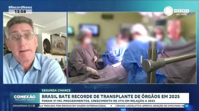 Brasil alcança recorde histórico de transplantes de órgãos em 2025