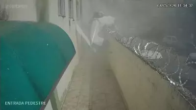Câmeras flagram avião colidindo contra prédio residencial em Belo Horizonte