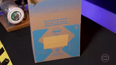 Cooler reciclável de papelão mantém bebida gelada por até 6 horas