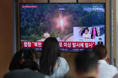 Coreia do Norte lança mísseis balísticos em direção ao mar