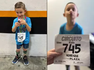 Criança com paralisia cerebral participa de primeira corrida e viraliza