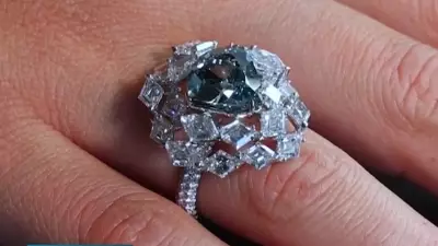 Diamante raro 'Ocean Dream' pode ser vendido por mais de US$ 12,8 milhões