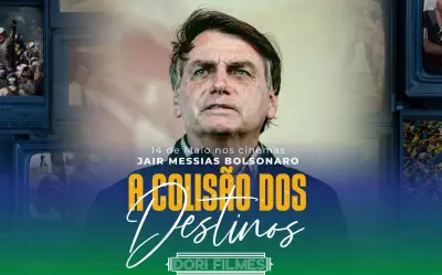 Documentário 'A Colisão dos Destinos' sobre Bolsonaro estreia em 17 cidades