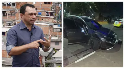 Ex-vereador bate em três carros, atropela motociclista e foge em Diadema