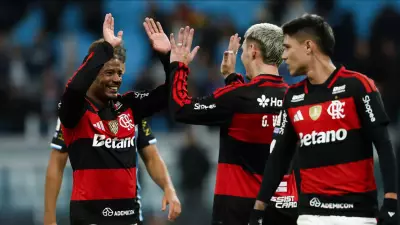 Flamengo vence Grêmio por 1 a 0 e se aproxima do Palmeiras na liderança do Brasileirão