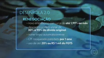 Governo lança Desenrola 2.0 para renegociar dívidas de até R$ 15 mil