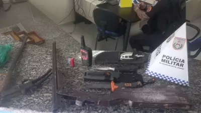 Homem de 39 anos é preso por porte ilegal de arma em Rio Claro após ameaças