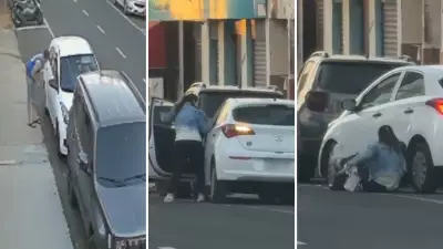 Homem invade carro pelo banco do passageiro e arrasta fisioterapeuta em assalto em Mirassol