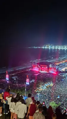 Hotéis em Copacabana oferecem suítes VIP com vista exclusiva para show de Shakira