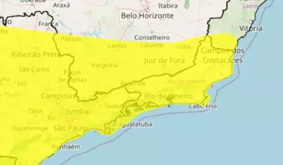 Inmet emite alerta amarelo de tempestade para 24 cidades do Sul do Rio e Costa Verde