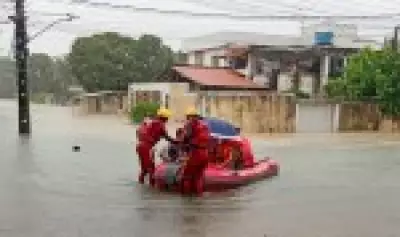 Inmet emite alerta laranja de chuvas intensas para Pernambuco e Paraíba