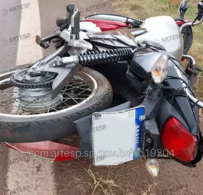 Motociclista morre em acidente na SP-215 em Casa Branca (SP)