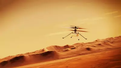 NASA desenvolve helicópteros supersônicos para Marte com testes bem-sucedidos
