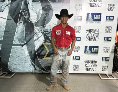 Peão paraense vence montaria em touros no Ribeirão Rodeo Music 2026