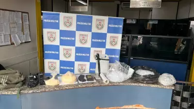 PM apreende 3 kg de cocaína e materiais de tráfico em Barra Mansa