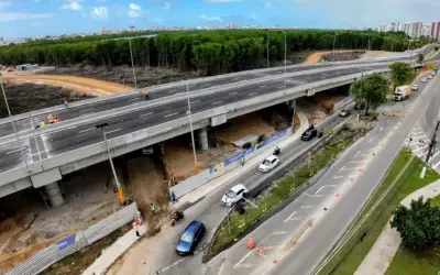 Primeira etapa do Complexo Viário em Aracaju é finalizada e trânsito é liberado