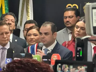 Roberto Cidade assume governo do Amazonas com foco em saúde e segurança