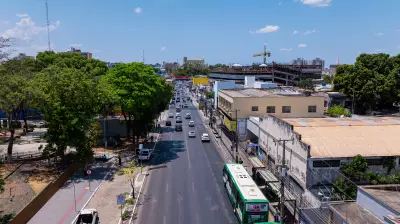 Rua Barão de Melgaço interditada em Cuiabá para obras de drenagem pluvial