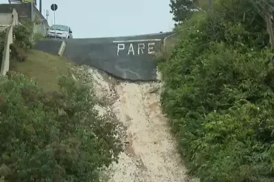 Rua íngreme em Almirante Tamandaré dificulta acesso e preocupa moradores