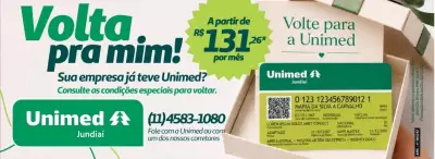 Unimed Jundiaí reforça cooperativismo com campanha 'Volta Pra Mim'