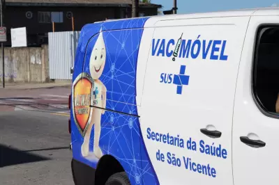 Vacimóvel percorre bairros de São Vicente para ampliar vacinação contra gripe