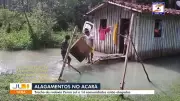 Acará: chuvas alagam rodovia Perna Sul e 14 comunidades no Pará