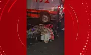 Acidente entre carro e moto deixa ferido grave na BR-324, na Bahia