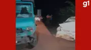 Acidente frontal entre carro e caminhão mata motorista em MT