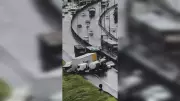 Acidente interdita sentido Sul da BR-101 em Itapema, SC, no km 148