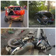 Acidente na MGC-135 em Mirabela deixa dois feridos graves