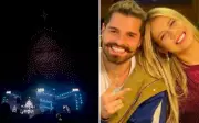 Alok homenageia Marília Mendonça com drones em show na Pecuária de Goiânia