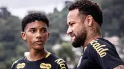 Após desentendimento com Neymar, Robinho Júnior segue integrado ao elenco do Santos