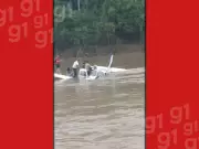 Avião de pequeno porte cai em rio no Acre; não há mortos
