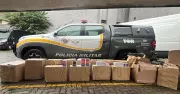 Carga de contrabando de R$ 2 milhões é apreendida em Araçariguama
