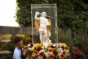 Carreata com imagem de São Miguel Arcanjo percorre Presidente Prudente